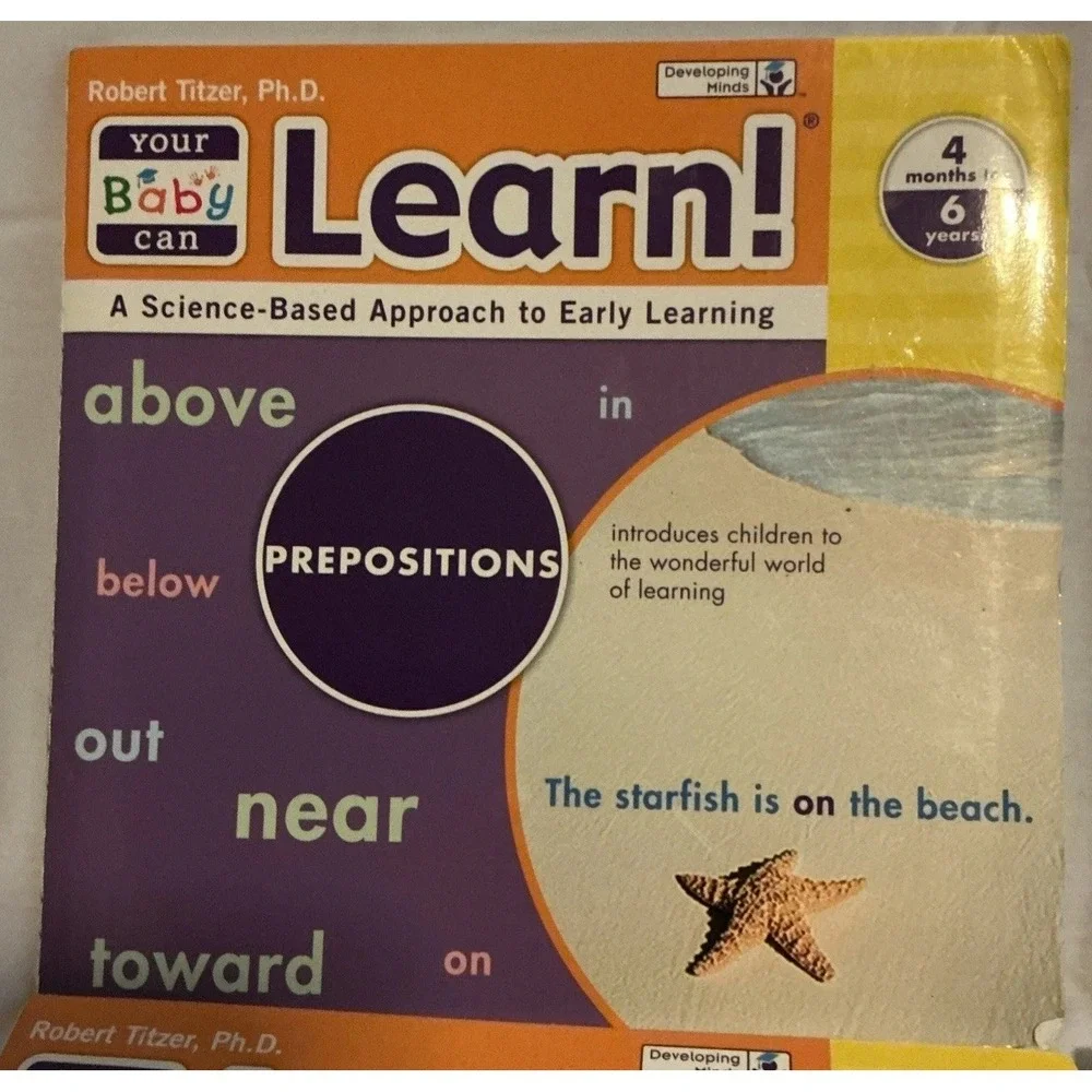 Lot Of 4 Your‎ Baby Can Learn Books! Shapes, Numbers, Patterns, And Prepositions